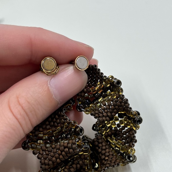 Beautiful Vintage Handmade Beaded Bracelet Lot of 3 - Picture 6 of 8